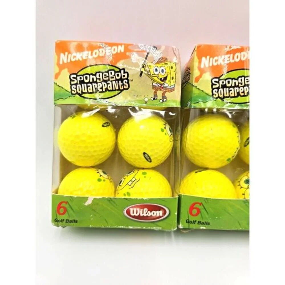 Nickelodeon SpongeBob Squarepants Wilson Golf Balls 6